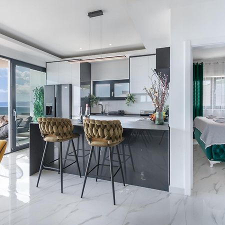 Апартаменти Lux Penthouse Panoramic View With Jacuzzi Макарська Екстер'єр фото